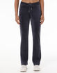 JUICY COUTURE OG Big Bling Womens Velour Track Pants image number 2
