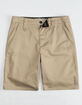 GROM Cruiser HT Khaki Boys Shorts image number 1