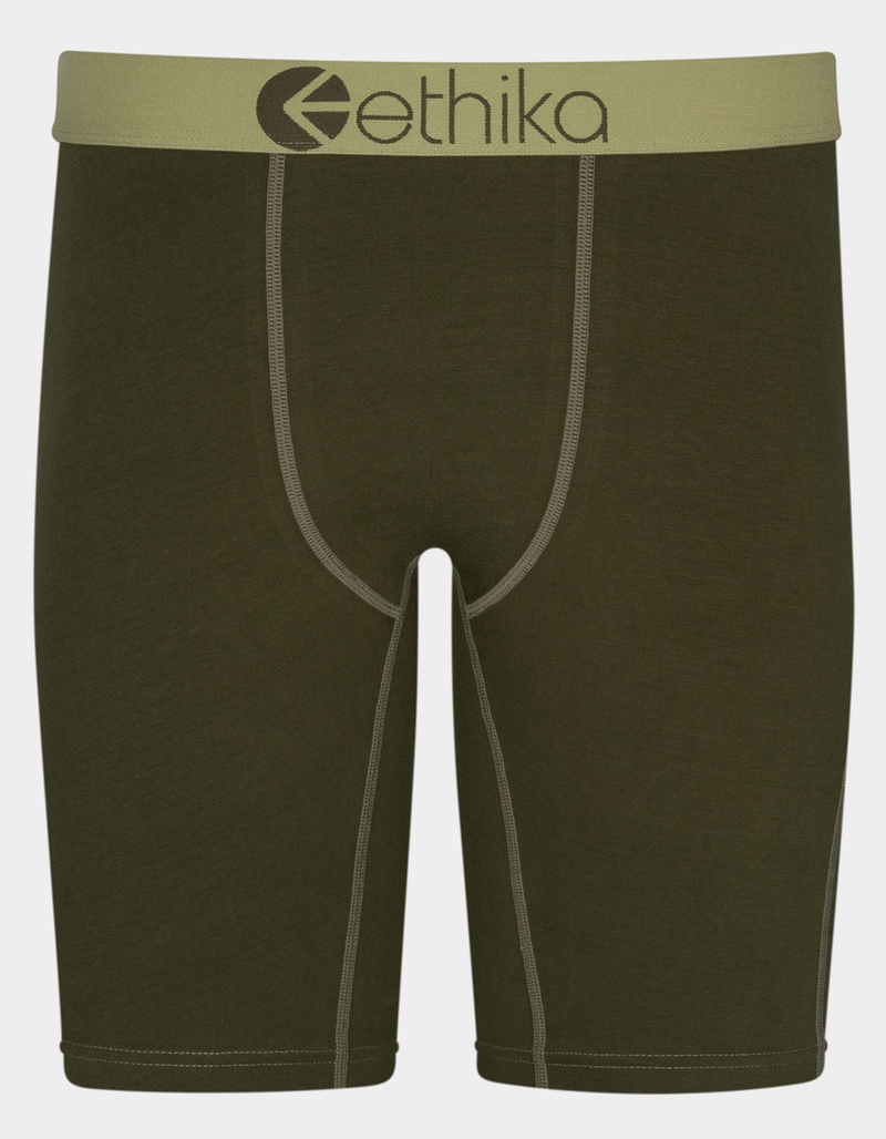 ETHIKA Solid Staple Mens Boxer Briefs image number 0