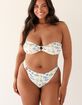 DIPPIN' DAISY'S Lotus Bandeau Bikini Top image number 8