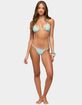 EDIKTED Junie Mixed Button Triangle Bikini Top image number 5