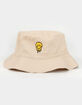 STICKIE BANDITS Smiley Drip Stone Bucket Hat image number 1