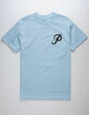 PRIMITIVE Classic P Light Blue Mens T-Shirt image number 1