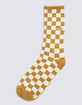 VANS Checkerboard Mens Crew Socks image number 1