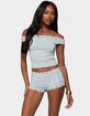 EDIKTED Neriah Grommet Off Shoulder Top image number 1