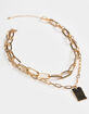FULL TILT Chunky Chain Tag Necklace image number 1