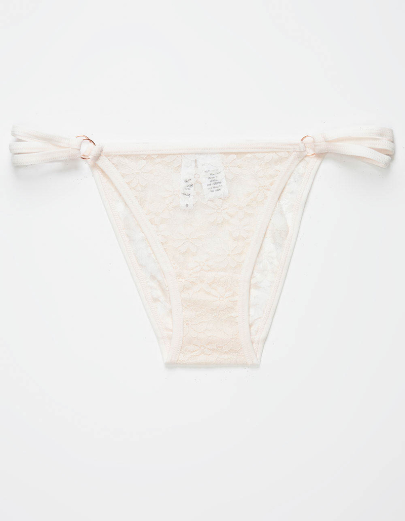 FULL TILT Strappy Side Cheeky Lace Panties image number 0