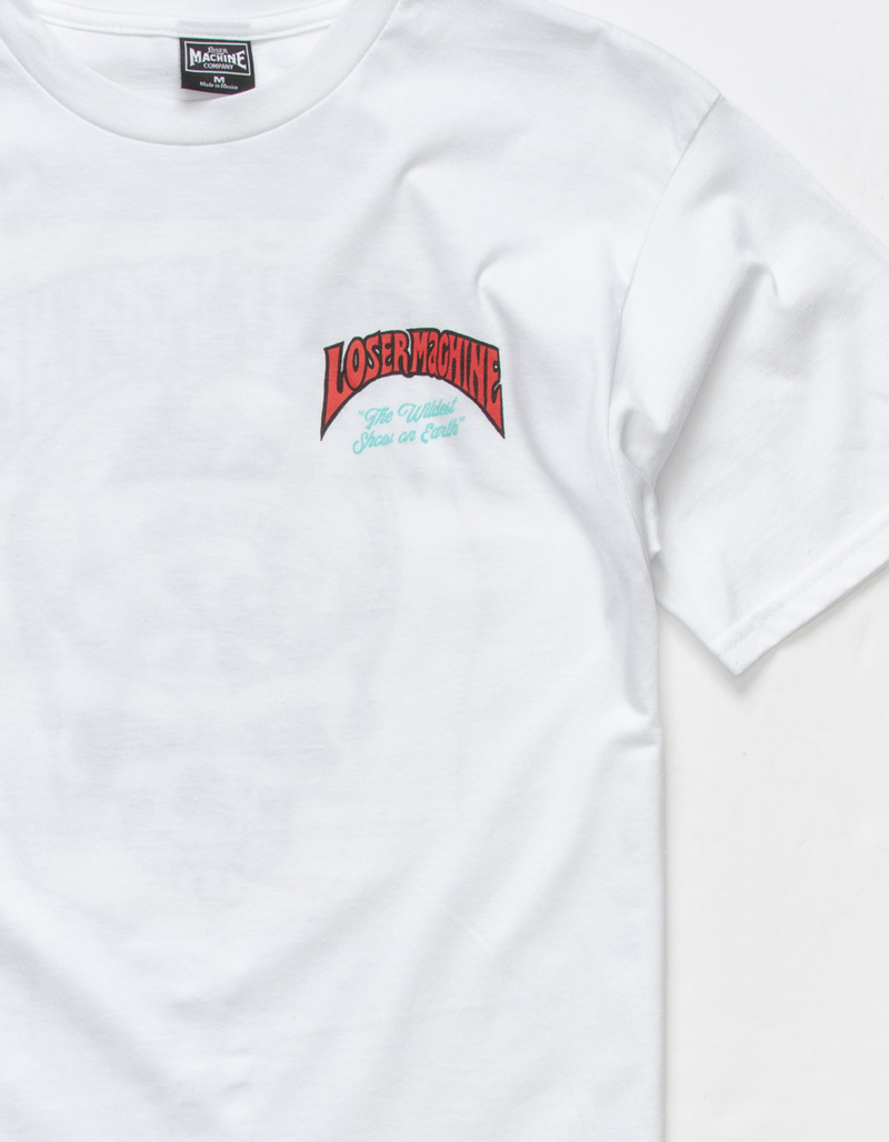 LOSER MACHINE Death Wall Mens Tee image number 3