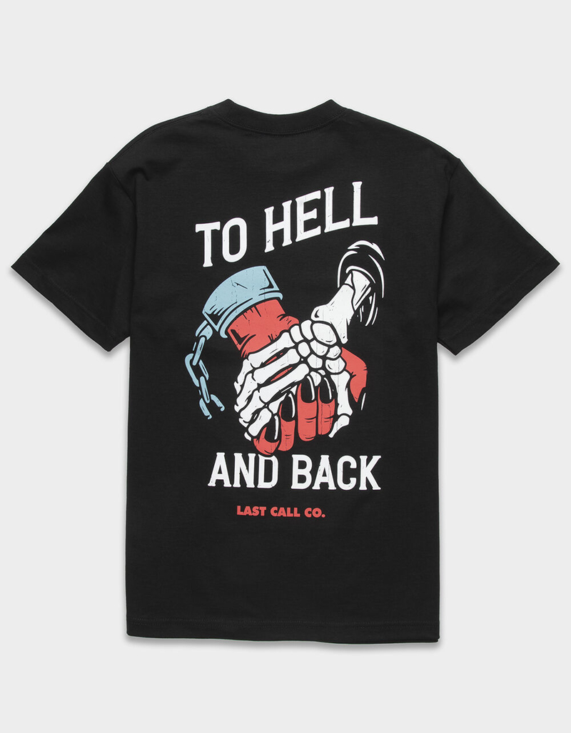 LAST CALL CO. And Back Mens Tee image number 0