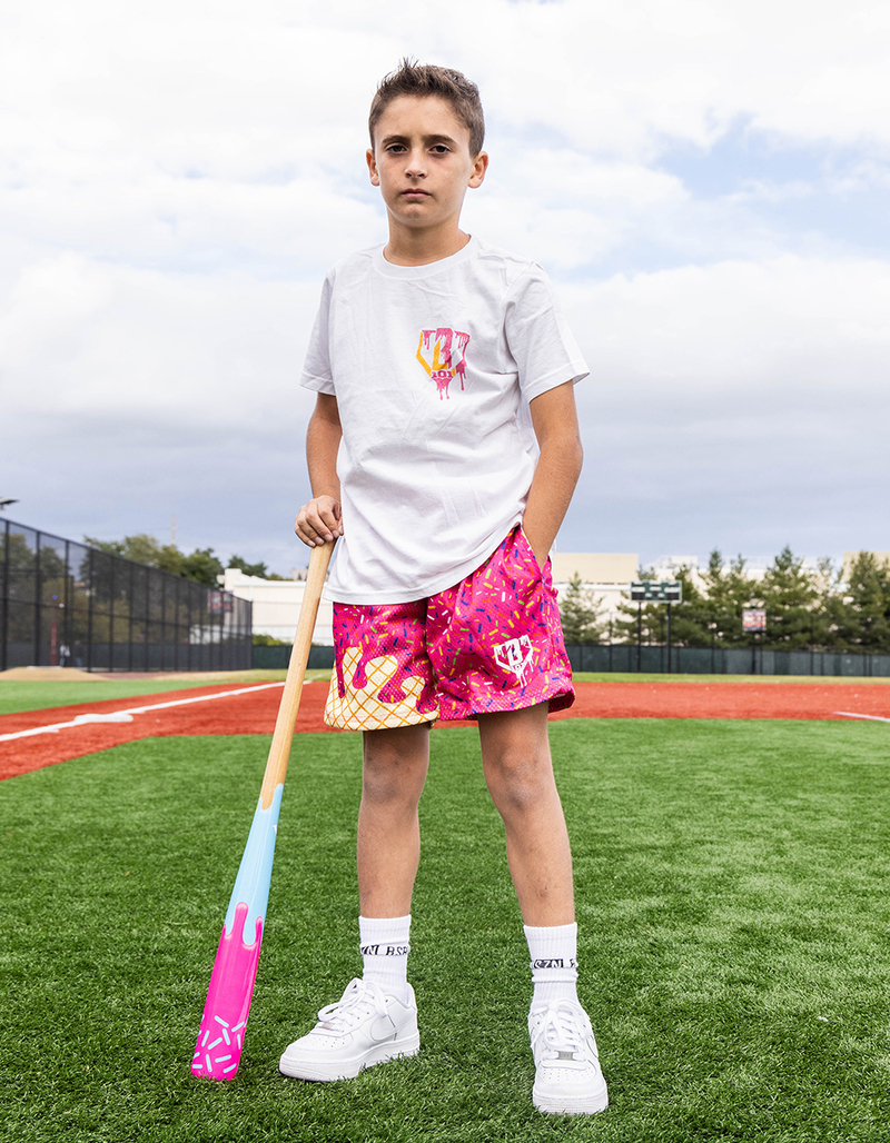 BASEBALL LIFESTYLE 101 Ice Cream Boys Shorts image number 1