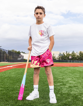 BASEBALL LIFESTYLE 101 Ice Cream Boys Shorts Alternative Image