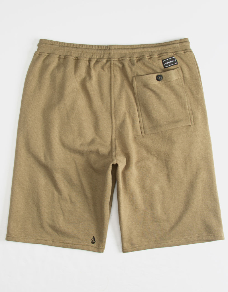 VOLCOM Rainmaker Olive Mens Sweat Shorts image number 1