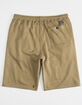 VOLCOM Rainmaker Olive Mens Sweat Shorts image number 2