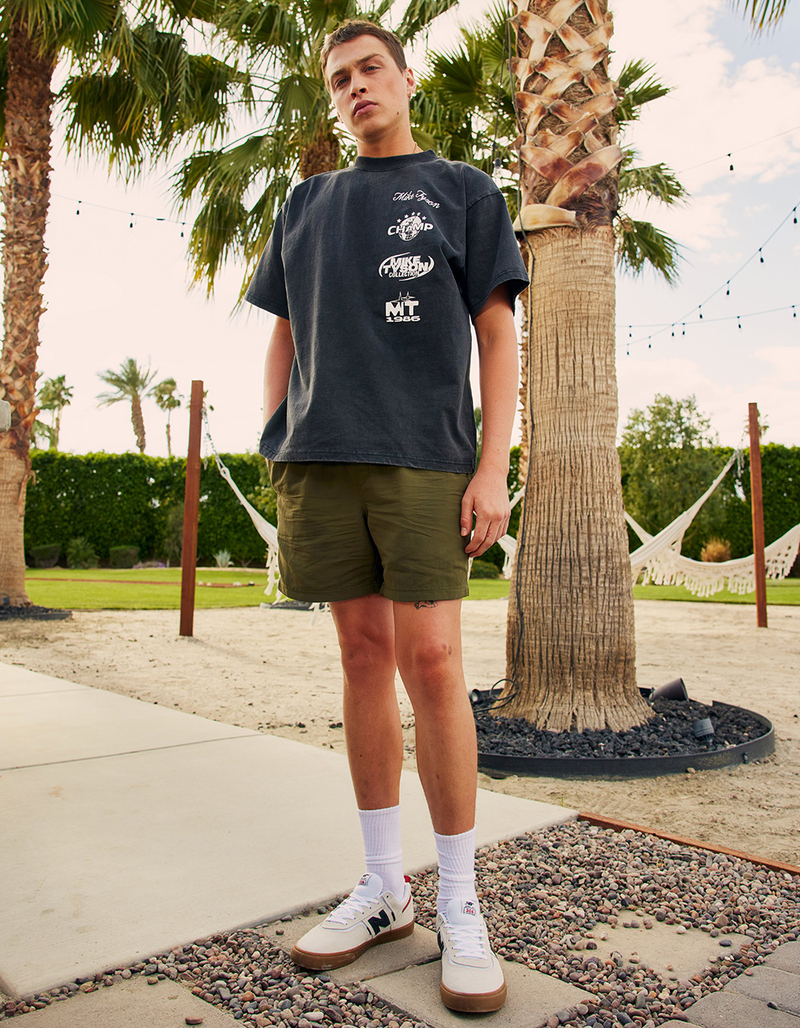 RSQ Mens 6" Nylon Shorts image number 11