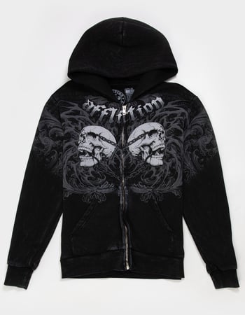 AFFLICTION Collapse Boys Zip-Up Hoodie Primary Image