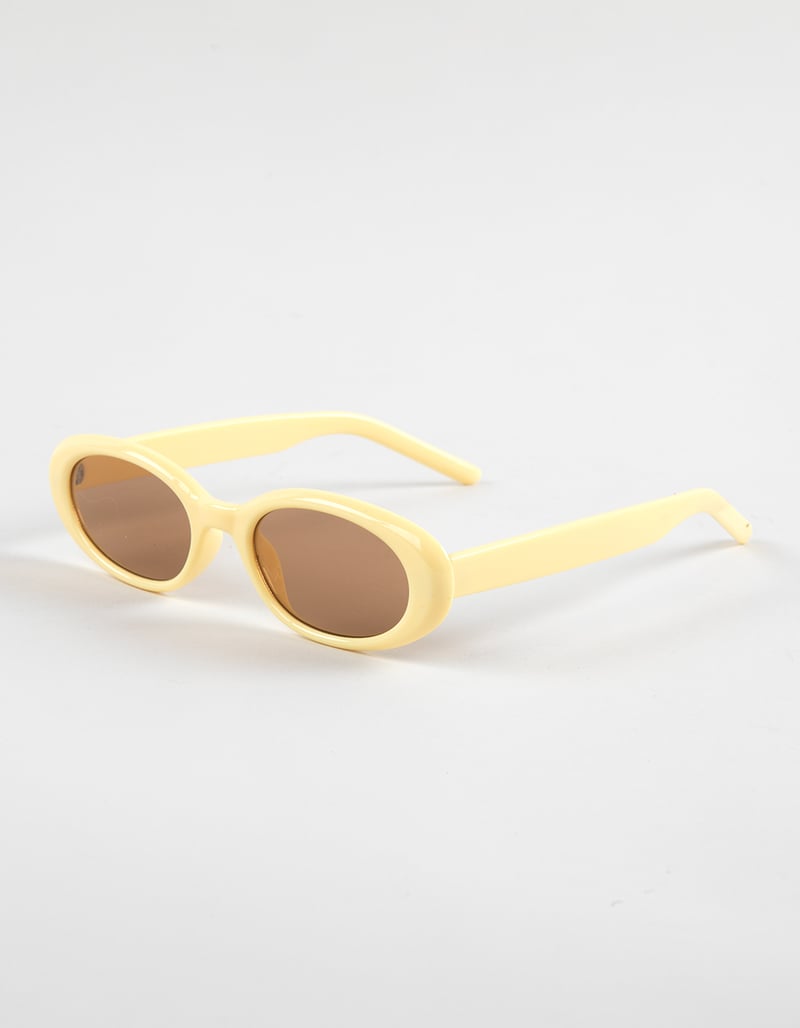 RSQ Plastic Oval Sunglasses image number 1