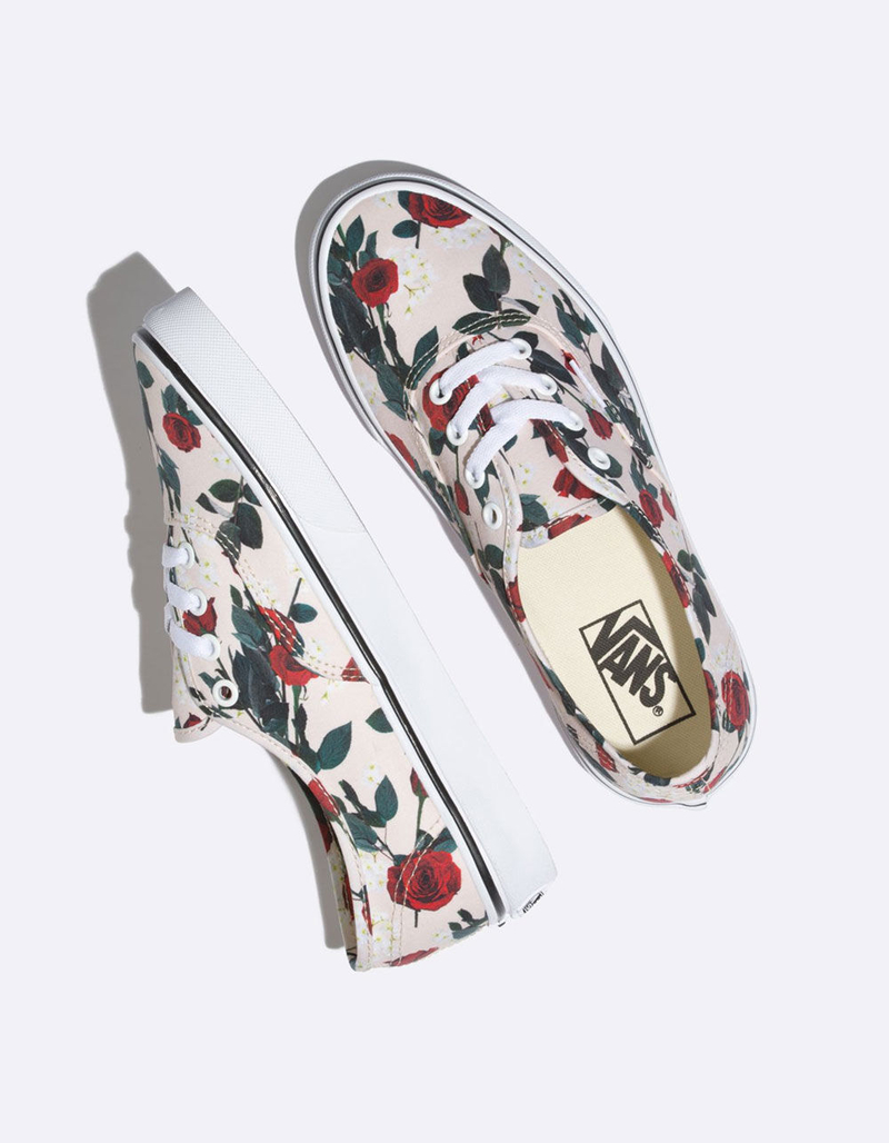VANS Authentic Roses Womens Shoes image number 2