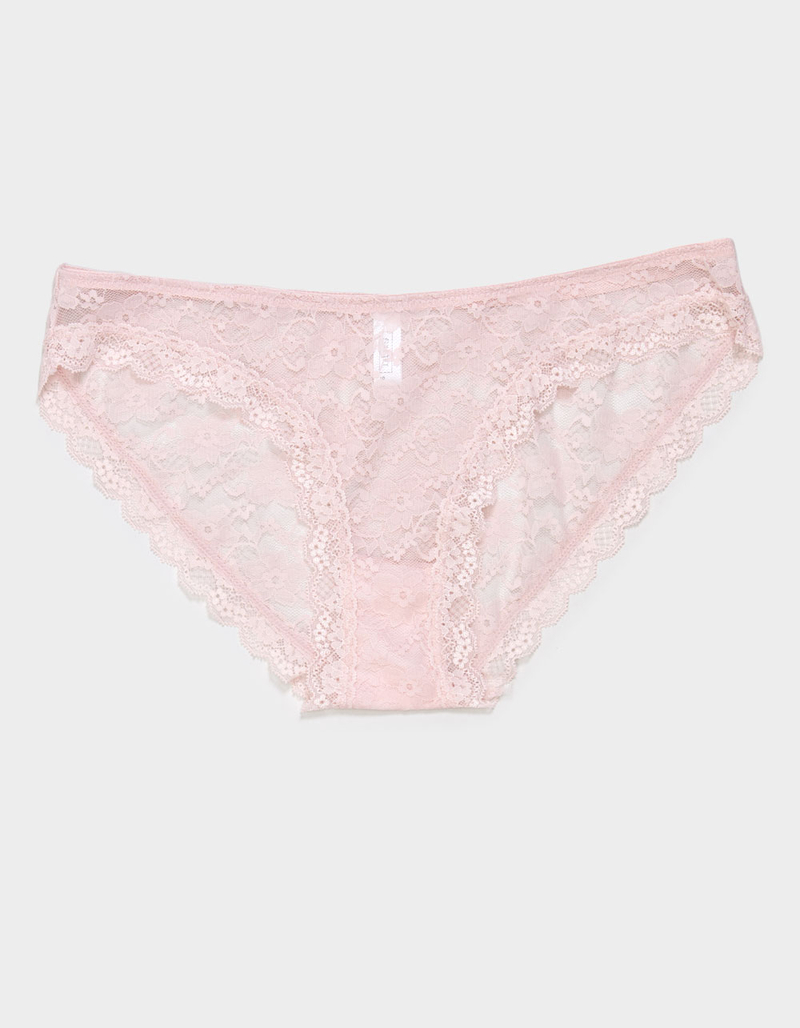 FULL TILT Allover Lace Bikini Panties image number 0