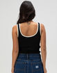 BRIXTON Ringer Organic Womens Tank Top image number 4
