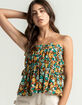 O'NEILL Gypsie Floral Womens Tube Top image number 1