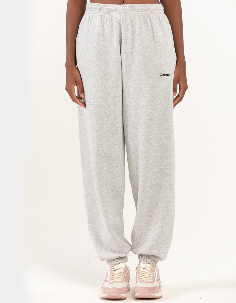 IETS FRANS Womens Jogger Sweatpants image number 1