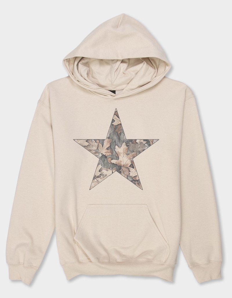 STAR Woodland Unisex Kids Hoodie image number 0