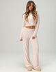 FULL TILT Pointelle Floral Pajama Pants image number 5