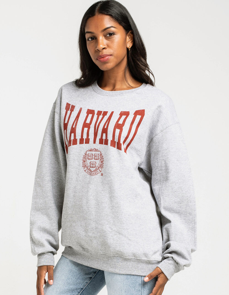HARVARD Womens Crew Sweatshirt image number 1