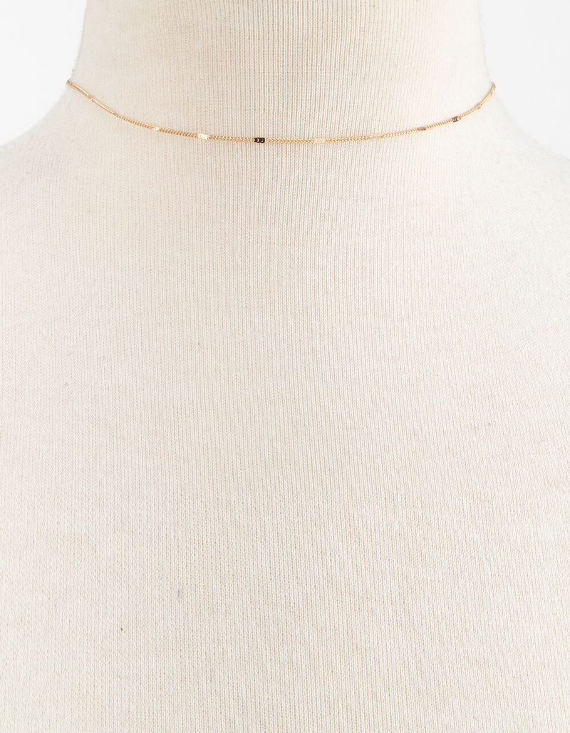 FULL TILT 5 Pack Heart & Beaded Choker Necklaces image number 4