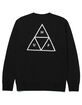HUF Essential Triple Triangle Mens Crew Sweatshirt image number 1