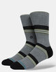 STANCE 3 Pack Grand Mens Crew Socks image number 3