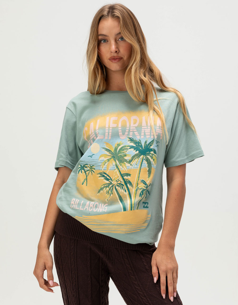 BILLABONG In The Tropics California Womens Oversized Tee image number 0