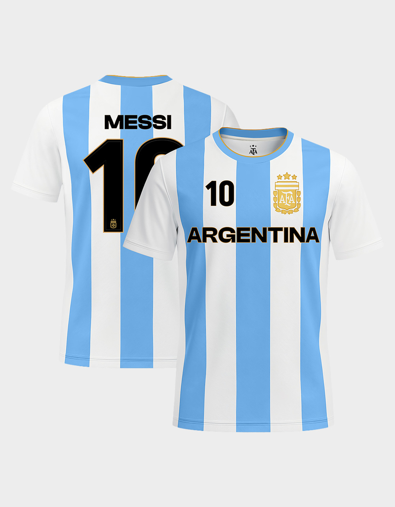 ARGENTINE FOOTBALL ASSOCIATION Lionel Messi Game Day Mens Shirt image number 3