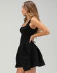 WEST OF MELROSE Fit And Flare Volume Womens Dress image number 3