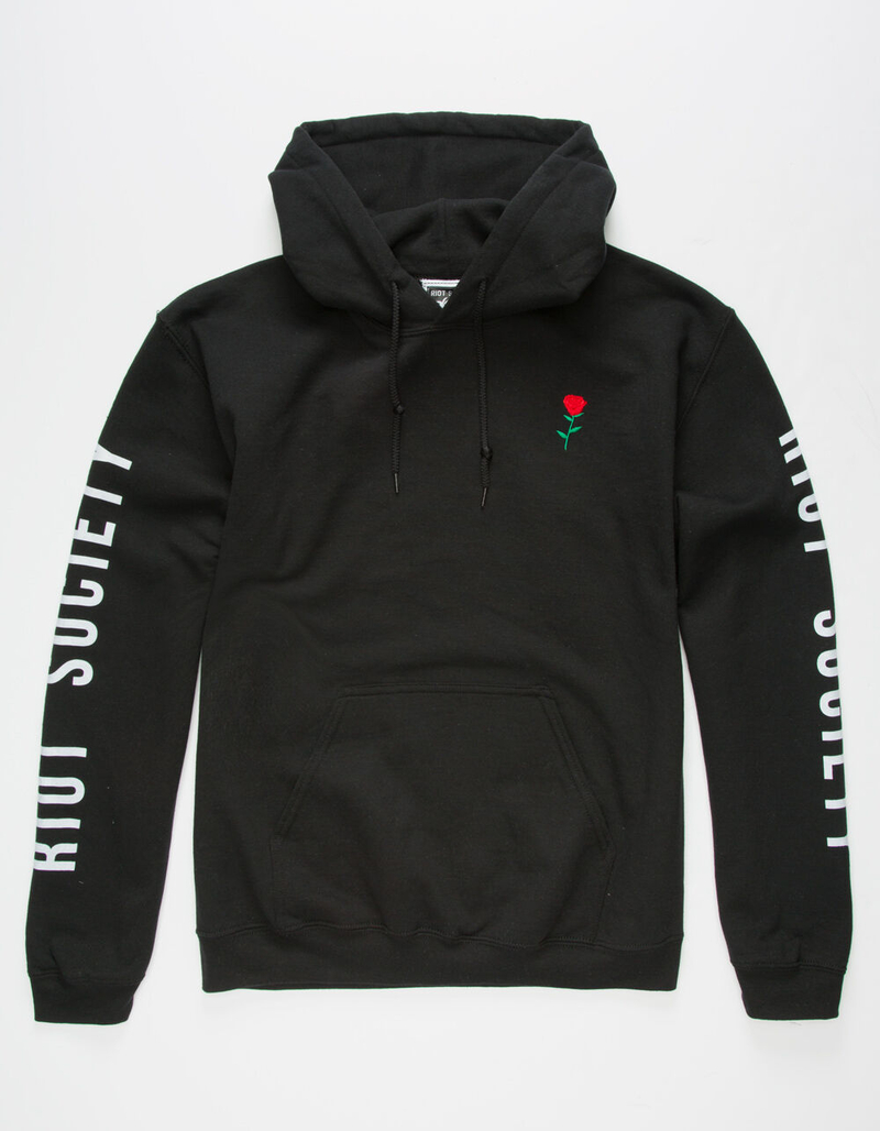 RIOT SOCIETY Rose Mens Hoodie image number 0