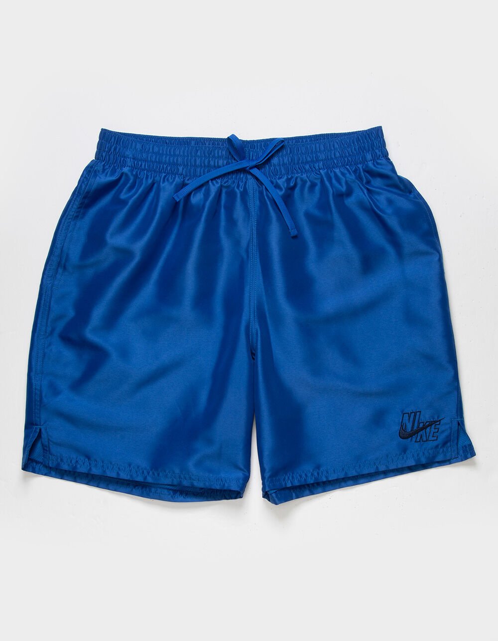 blue nike swim shorts