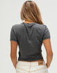 TRUE RELIGION Buddha Womens Baby Tee image number 4