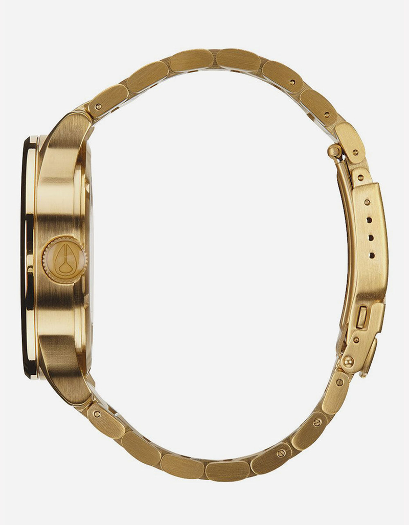 NIXON Sentry SS Black & Gold Watch image number 1