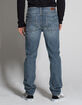 RSQ London Mens Skinny Stretch Ripped Jeans image number 4