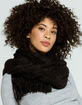 FREE PEOPLE Whisper Fringe Black Blanket Scarf image number 1
