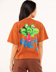 OBEY Clay Frog Womens Crop Tee image number 1