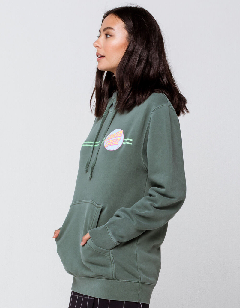 SANTA CRUZ Other Dot Womens Green Hoodie image number 2