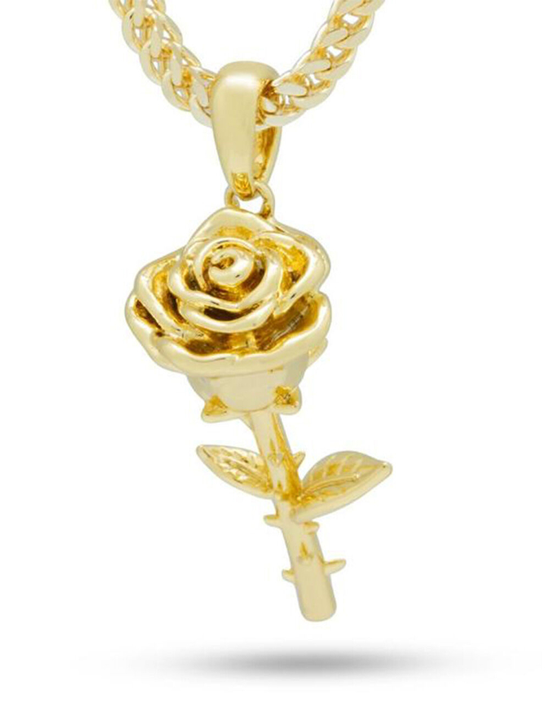 KING ICE Rose Mens Necklace image number 1