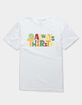 THIRSTY Lime Colorblock Unisex Tee image number 1