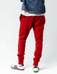 CHAMPION Reverse Weave Red Mens Jogger Pants image number 3