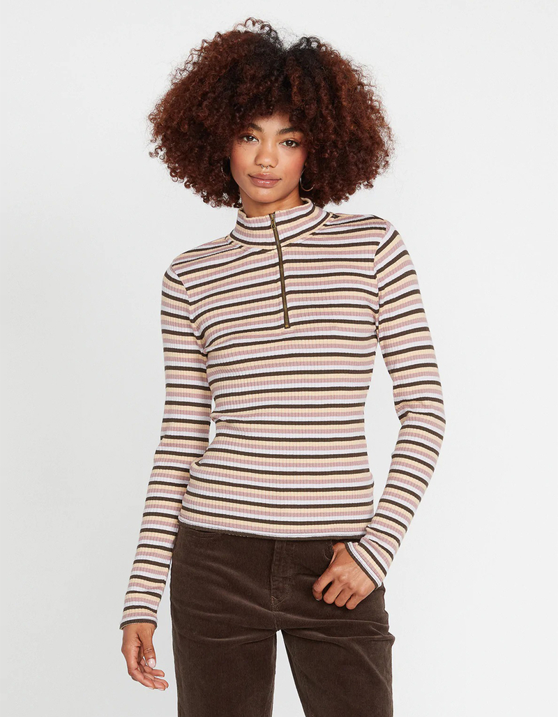 VOLCOM Stone Checked Womens Top image number 0