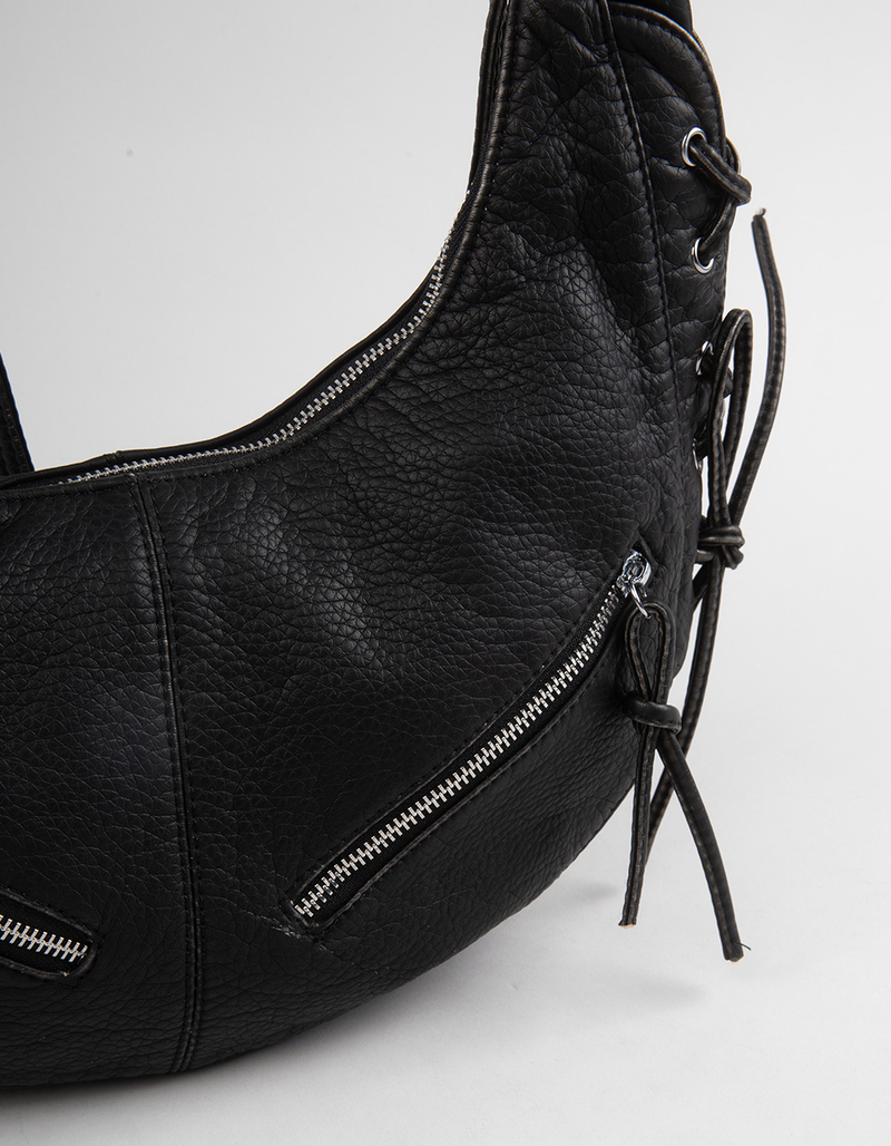 Washed Laced Shoulder Bag image number 5