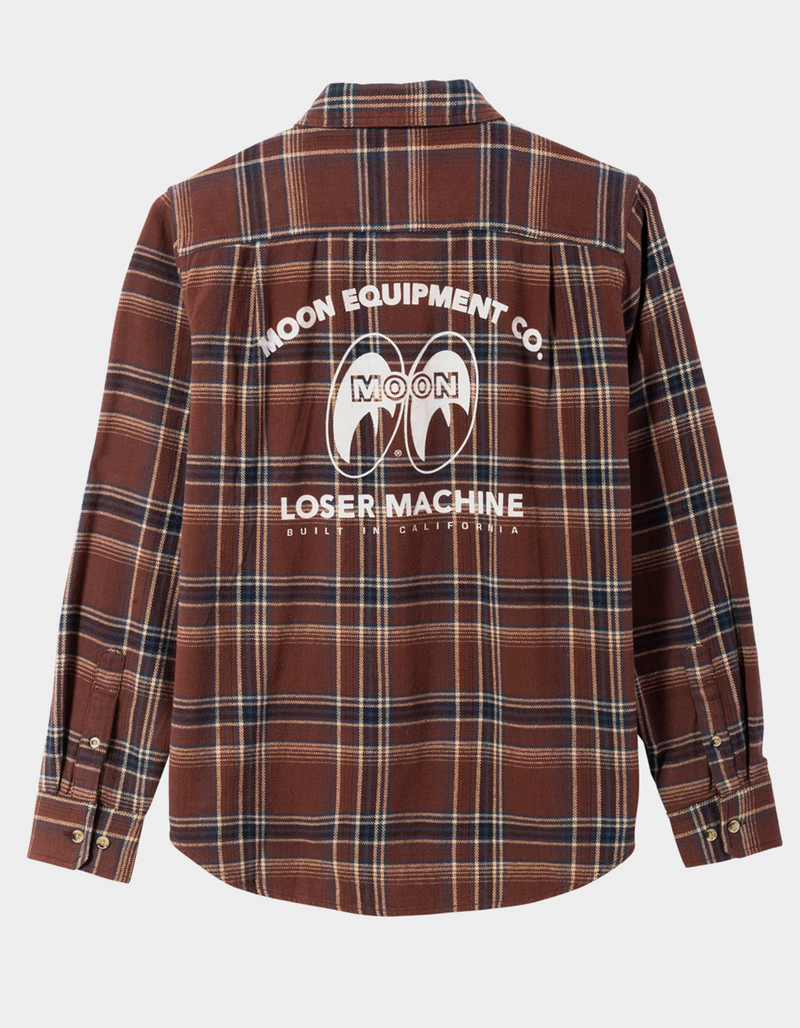 LOSER MACHINE x Mooneyes Charlie Mens Flannel image number 0