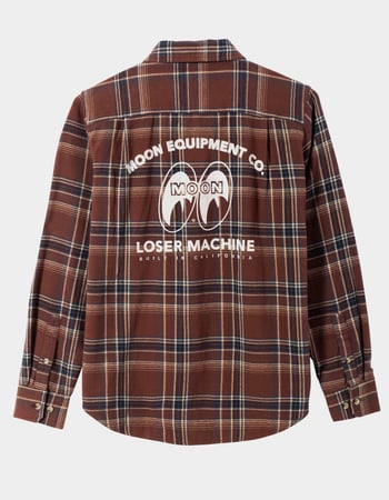 LOSER MACHINE x Mooneyes Charlie Mens Flannel Primary Image