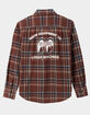 LOSER MACHINE x Mooneyes Charlie Mens Flannel image number 1